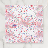 Étiquettes Cadeau Little Firecracker 4 juillet 1er anniversaire (Dos)