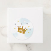 Étiquettes Cadeau Little Prince Boy Baby Shower (En situation)