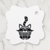 Étiquettes Cadeau Little Raccoon (Dos)