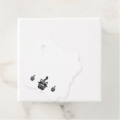 Étiquettes Cadeau Little Raccoon (En situation)