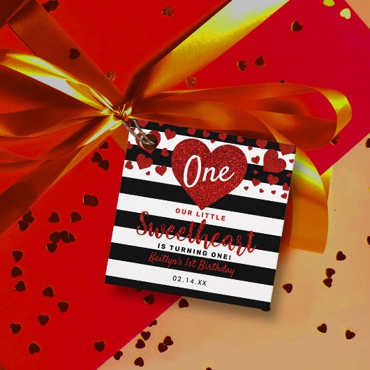 Étiquettes Cadeau Little Sweetheart Saint-Valentin N'importe quel âg