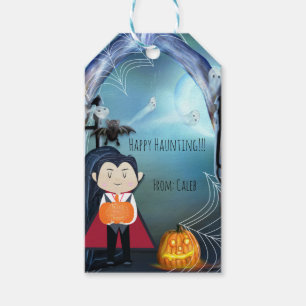 Étiquettes-cadeau Little Vampire Dracula Halloween Party Favoriser