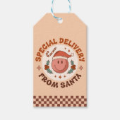 Étiquettes-cadeau Livraison spéciale de Père Noël (Devant)