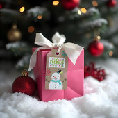 Étiquettes-cadeau Livraison spéciale du Père Noël | Pas de péage