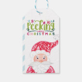 Étiquettes-cadeau Livraison spéciale du Père Noël | Pas de péage (Dos)