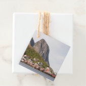 Étiquettes Cadeau Lofoten Norvège (En situation)