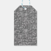 Étiquettes-cadeau Loft, loft en marbre (Dos)