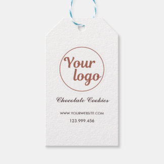 Étiquettes-cadeau Logo de la boulangerie Sugar Flower