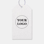 Étiquettes-cadeau Logo de l'entreprise (Dos)