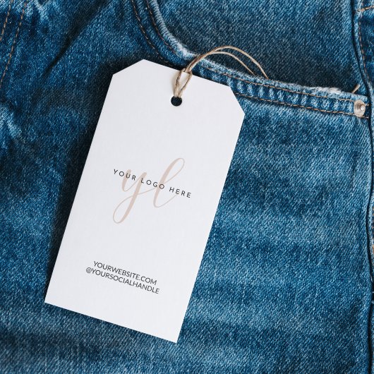 Étiquettes-cadeau Logo de marque Small Business Packaging Company