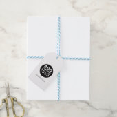 Étiquettes-cadeau Logo d'entreprise moderne (Avec de laficelle)