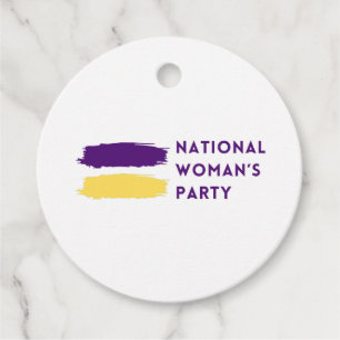 Étiquettes Cadeau Logo du National Woman's Party 1916
