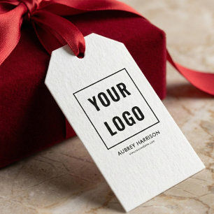 Étiquettes-cadeau Logo Simple Professionnel
