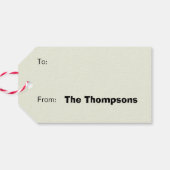 Étiquettes-cadeau LOONEY TUNES™ Joyeux Mischief (Dos Horizontal)