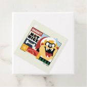 Étiquettes Cadeau LOONEY TUNES™ TAZ™ Naughty Not Nice (En situation)