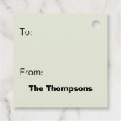 Étiquettes Cadeau LOONEY TUNES™ TWEETY™ Little Helper (Dos)