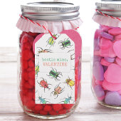 Étiquettes-cadeau Love Bug Beetle Mine Saint Valentin