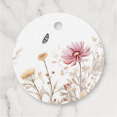 Étiquettes Cadeau Love in bloom Baby shower   (Dos)