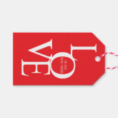 Étiquettes-cadeau Love is all you need (Devant (Horizontal))