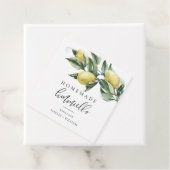 Étiquettes Cadeau Lucas Limoncello (En situation)