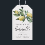 Étiquettes-cadeau Lucas Limoncello<br><div class="desc">Ces étiquettes de faveur ont un motif citron aquarelle et une position calligraphie. Personnalisez avec vos noms et un message facultatif au dos. L'en-tête du script n'est pas modifiable. Elles peuvent être utilisées pour les mariages, les douches nuptiales, les baby showers, les anniversaires ou tout autre événement. Pour une personnalisation...</div>