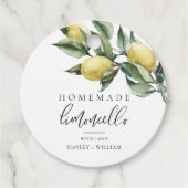 Étiquettes Cadeau Lucas Limoncello (Devant)