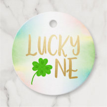 Lucky un shamrock de la St. Patricks Day