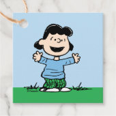 Étiquettes Cadeau Lucy Avec Bras Large (Devant)