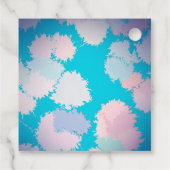 Étiquettes Cadeau Lumière bleue (Dos)