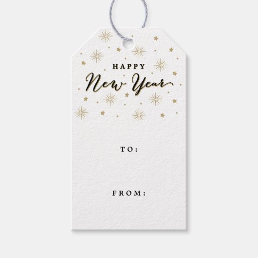 Étiquettes-cadeau Lumière sur le ciel vacances (Devant)