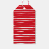 Étiquettes-cadeau Lumières de Noël modernes | Photo Joyeuse et brill (Dos)