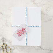 Étiquettes-cadeau Lys Stargazer Rose (With Twine)