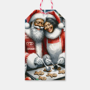 Étiquettes-cadeau M. et Mme Clause Jolie Noël à et de