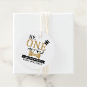 Étiquettes Cadeau M. ONEderful 1st Birthday Party (En situation)