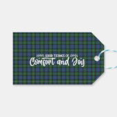 Étiquettes-cadeau MacPhail Chasse Ancien Clan écossais Tartan (Devant (Horizontal))