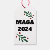 Étiquettes-cadeau MAGA 2024 Christmas (Devant)