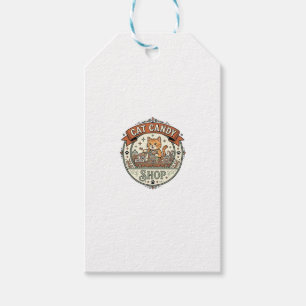 Étiquettes-cadeau Magasin de friandises pour chats Magasin de friand