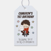 Étiquettes-cadeau Magique HARRY POTTER™ et Hogwarts (Devant)