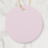 Étiquettes Cadeau Main rouge rose dessinée pour la Saint-Galentin (Dos)