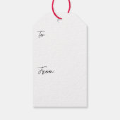 Étiquettes-cadeau Maisons Blue Amsterdam (Dos)