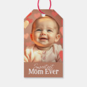 Étiquettes-cadeau Maman Cadeau Ajouter photo et texte (Dos)