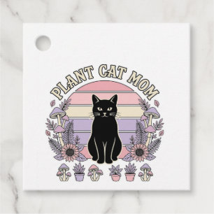 Étiquettes Cadeau Maman Chat Plante Chat Plantes Cottagecore Vintage