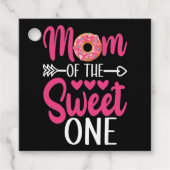 Étiquettes Cadeau Maman de la douce âne saupoudrée (Devant)