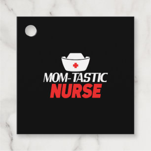 Étiquettes Cadeau Maman-Tastic Nurse Hospital Health Worker Mère's