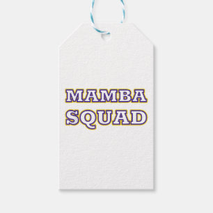Étiquettes-cadeau Mamba Squad drôle Vêtements pour Amateur de serpen