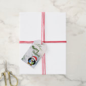 Étiquettes-cadeau Manchot (Avec de la ficelle)