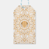 Étiquettes-cadeau Mandala de luxe 11 (Dos)