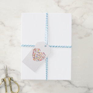 Étiquettes-cadeau Manicuriste Nail Technicien Outil Coeur