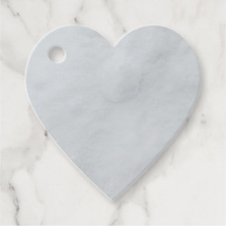 Étiquettes Cadeau Marbre Pierre Coeur Favoriser Tags