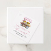 Étiquettes Cadeau Marché de mariage frais pour la mariée (En situation)